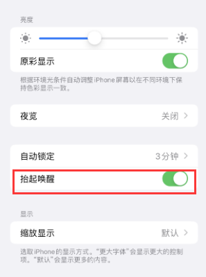 乐清苹果授权维修站分享iPhone轻点无法唤醒怎么办