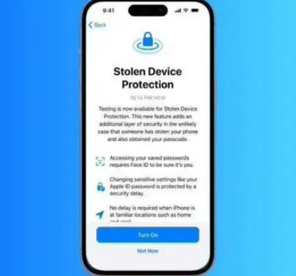 乐清苹果授权维修店分享被盗设备保护功能开启方法 