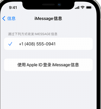 乐清apple维修iPhone上无法正常发送iMessage信息 